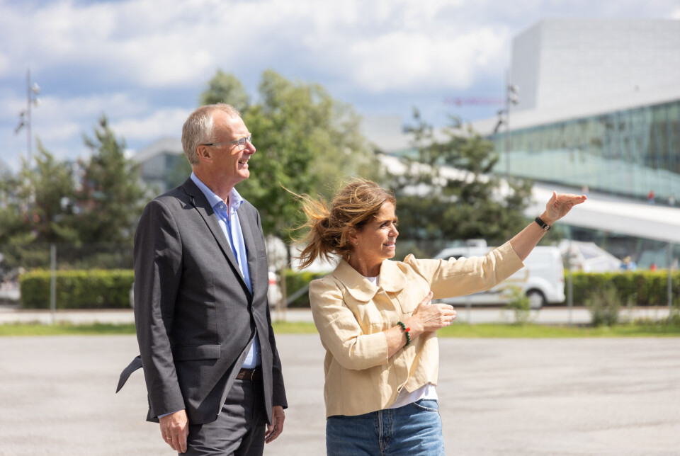 Kjell Kaland og Christine Grape.