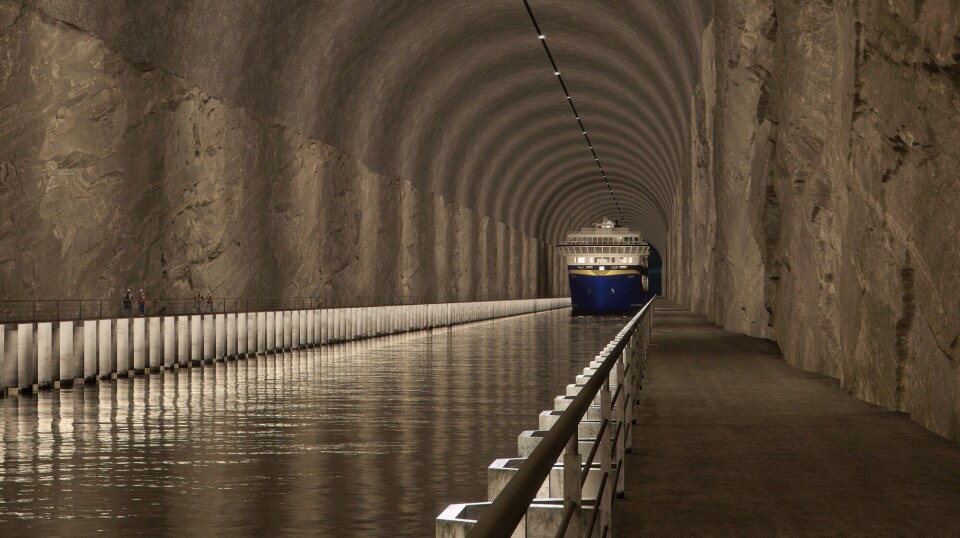 Stad skipstunnel skrotes