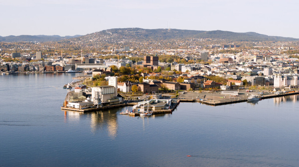 Byrådet i Oslo vil skrote Vippetangen (bildet) som fremtidig terminal for utenriksfergene.