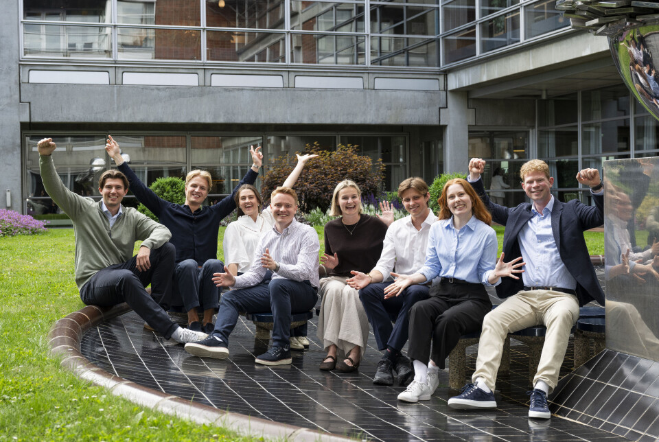 Årets sommerprosjekt samlet åtte masterstudenter valgt ut blant mer enn 200 søkere.