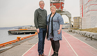 Havnestyreleder Marthe Scharning Lund i Oslo Havn og Kjell Kalland, administrerende direktør i Hav Eiendom gleder seg til spaden kan settes i jorden. Havnestyreleder Marthe Scharning Lund i Oslo Havn og Kjell Kalland, administrerende direktør i Hav Eiendom gleder seg til spaden kan settes i jorden.