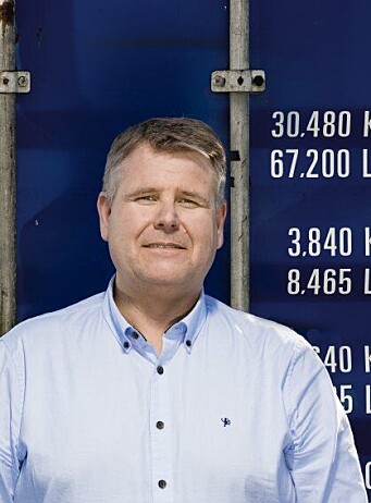 Terminalsjef Kenneth Mathisen i Borg Havn. Terminalsjef Kenneth Mathisen i Borg Havn.
