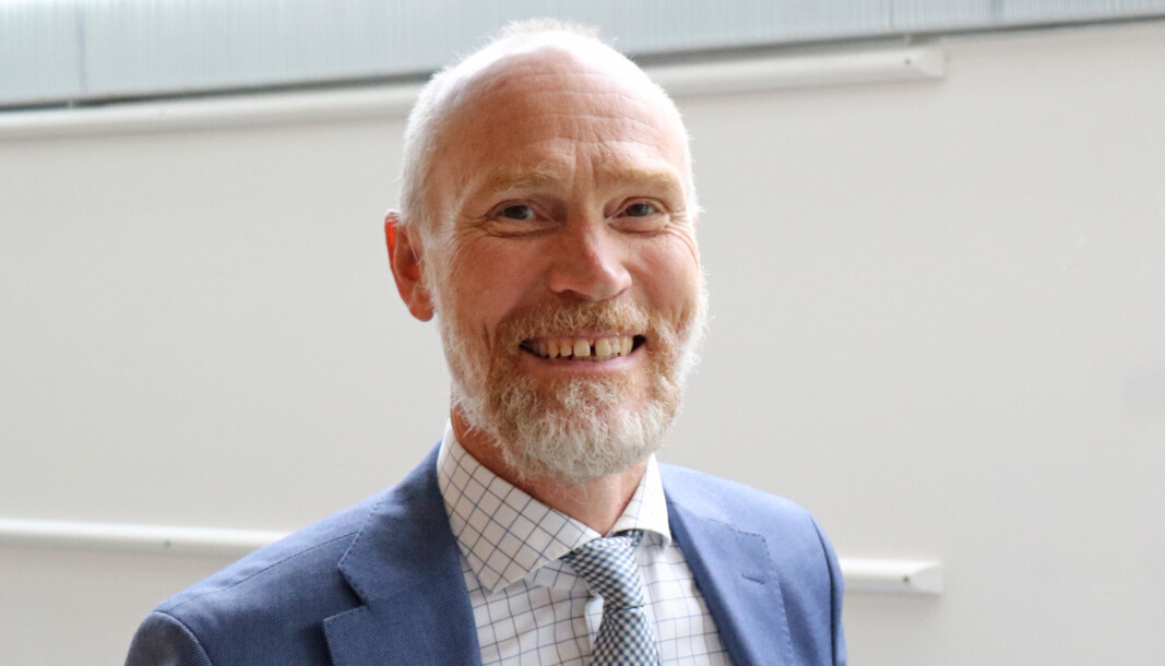 Rektor Steinar Kristofferen ved Høgskolen i Molde Rektor Steinar Kristofferen ved Høgskolen i Molde