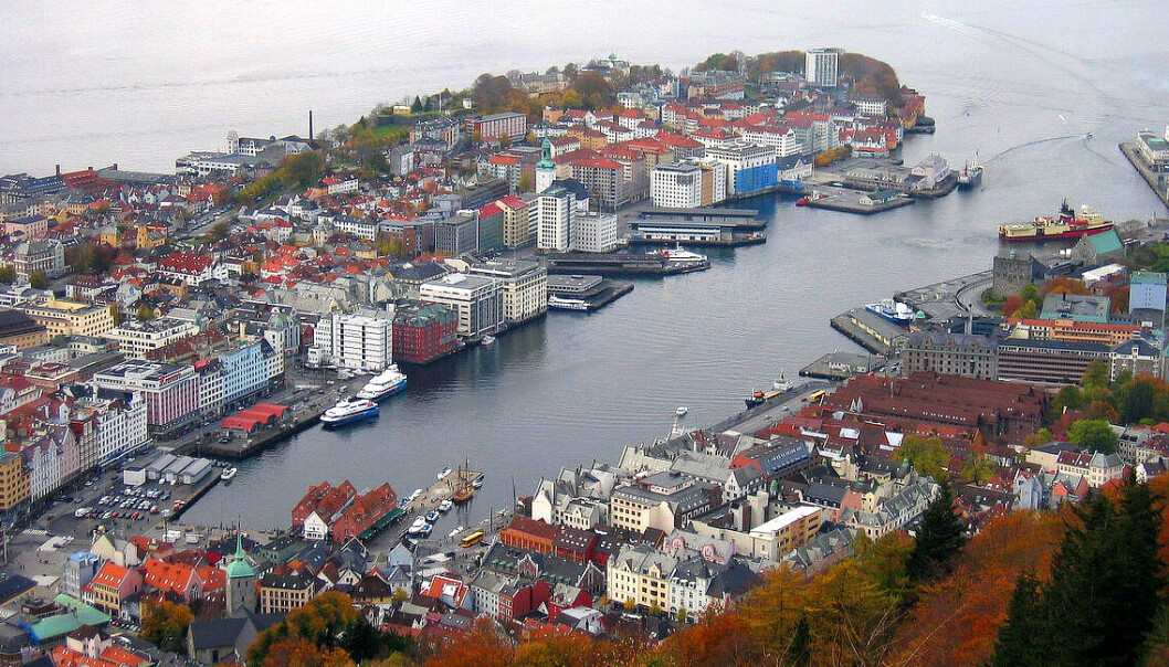Vågen i Bergen. Vågen i Bergen.