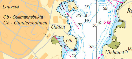 Nye havnekart i Grimstad
