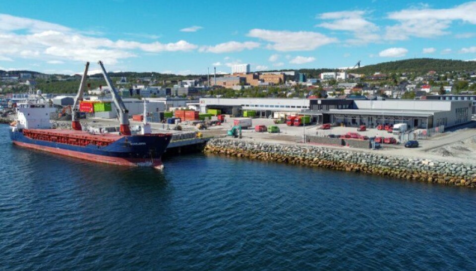 Posten åpnet nytt logistikksenter med kai