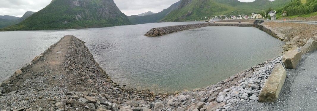 Fjordgård fiskerihavn i Senja, et prosjekt som fikk tilskuddsmidler i 2019 til bygging av ny havn. Fjordgård fiskerihavn i Senja, et prosjekt som fikk tilskuddsmidler i 2019 til bygging av ny havn.
