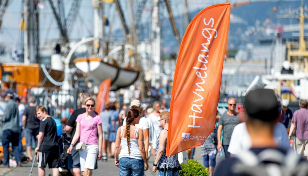 Havnepromenaden er full av aktiviteter 28. august.