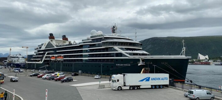Jomfruseilas ut fra Tromsø havn