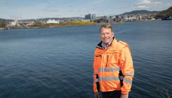 Einar Marthinussen i Oslo Havn. Einar Marthinussen i Oslo Havn.