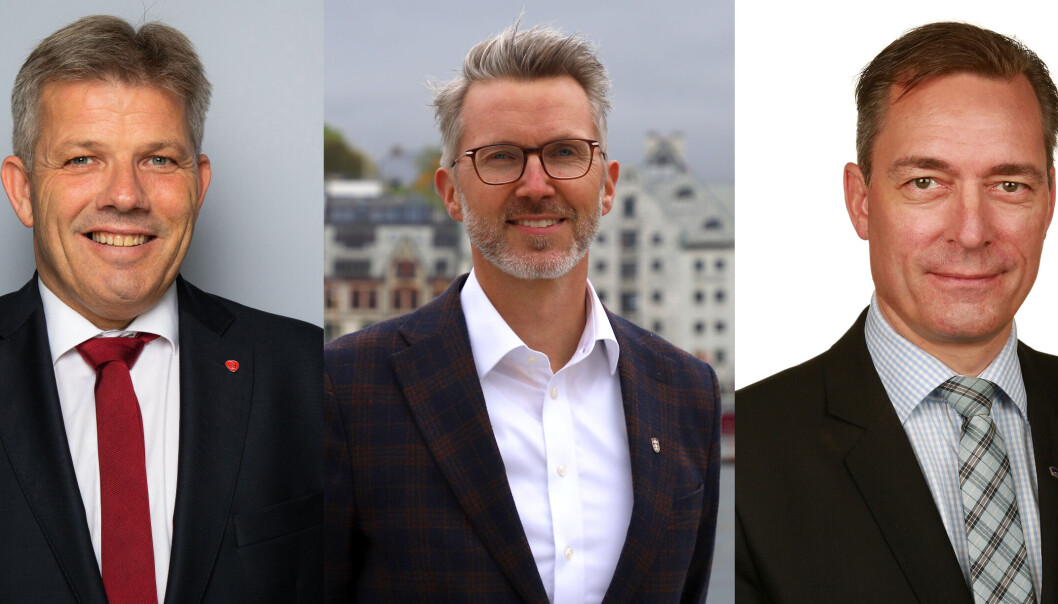 Både fiskeri- og havminister Bjørnar Skjæran, kystdirektør Einar Vik Arset og fiskeridirektør Frank Bakke-Jensen blir å finne på Kystverkets Kyst- og havnekonferanse i Honningsvåg 27. og 28. september. Både fiskeri- og havminister Bjørnar Skjæran, kystdirektør Einar Vik Arset og fiskeridirektør Frank Bakke-Jensen blir å finne på Kystverkets Kyst- og havnekonferanse i Honningsvåg 27. og 28. september.