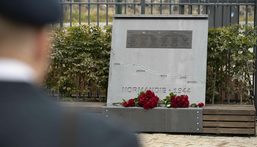 Det nye minnemerket på Normandieplassen hedrer de 52 falne nordmenn i forbindelse med Operasjon Overlord.