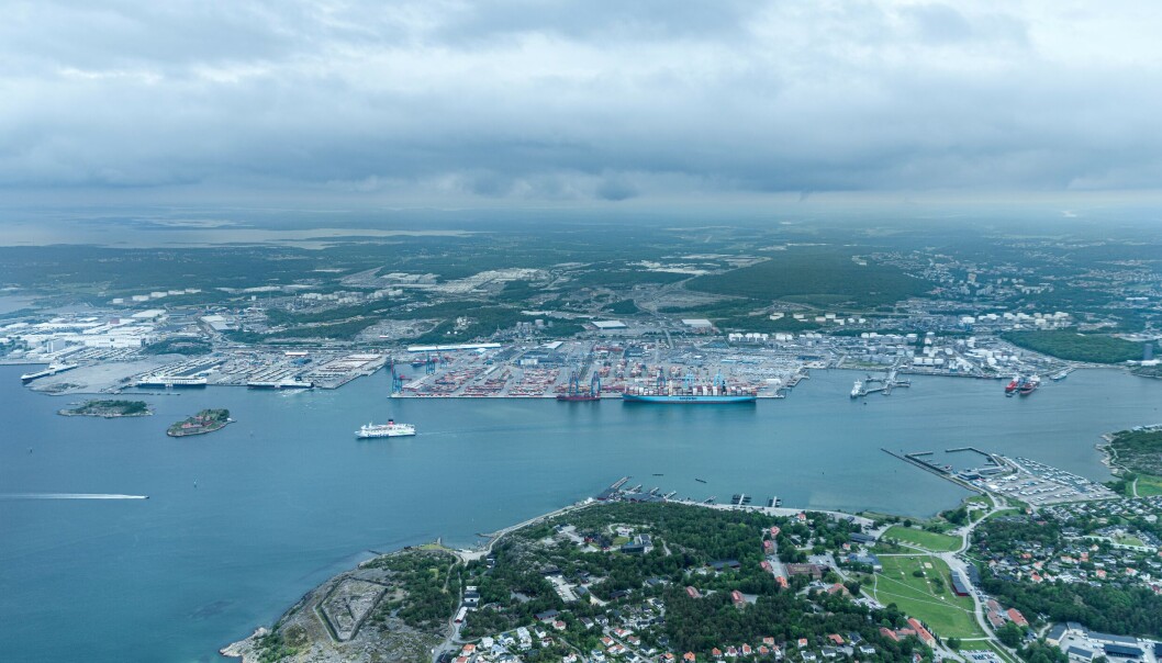Göteborg havn. Göteborg havn.