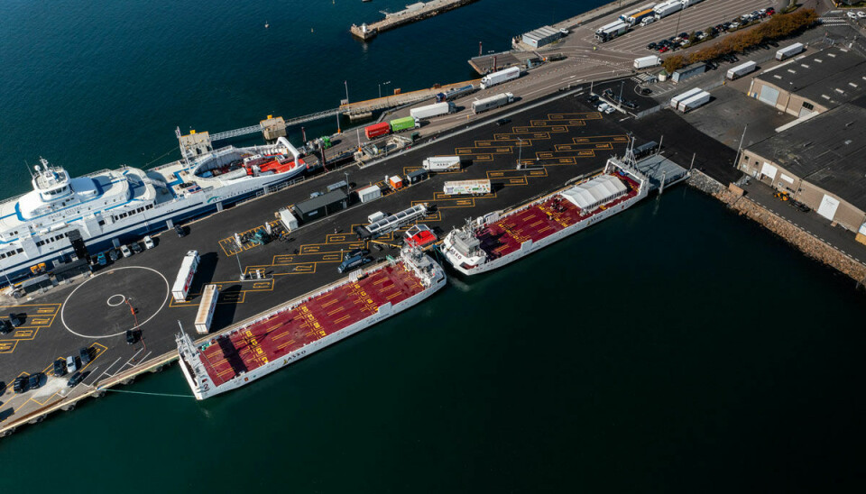 Moss Havn sitt gamle kontorbygg ble revet for å gjøre plass til ASKO sin nye sjødroneterminal, tilrettelagt for elektisk transport fra lager til butikk.