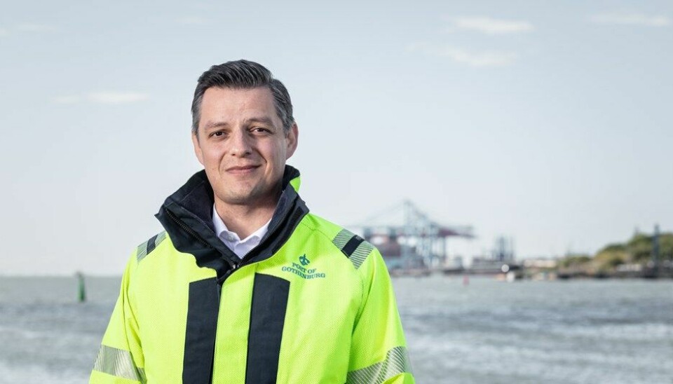 Elvir Dzanic gir seg som havnedirektør.