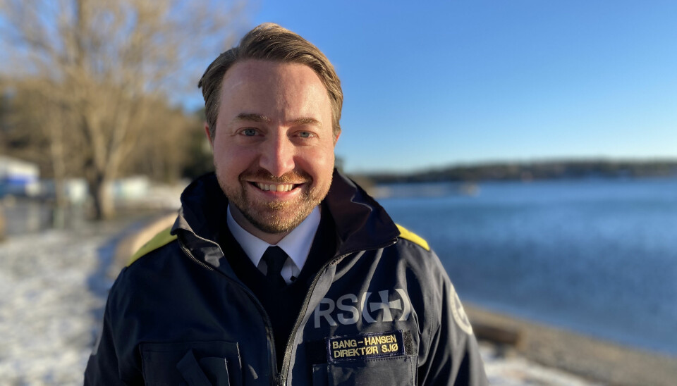 Tobias Bang-Hansen, direktør for avdeling sjø i Redningsselskapet.