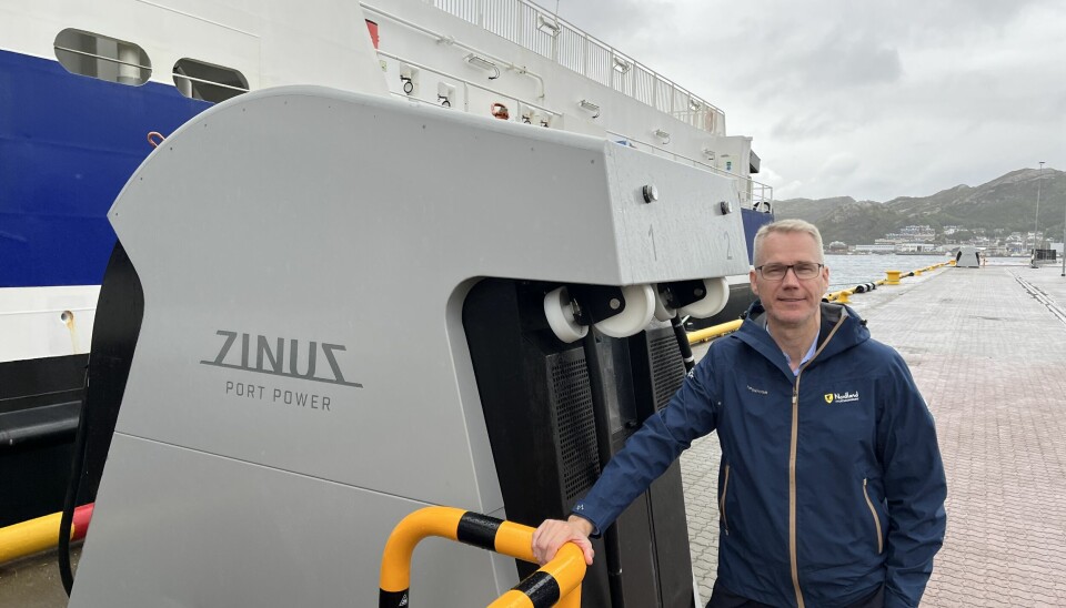 Fylkesråd Christian Torset vil ha energi-hub i Bodø havn.
