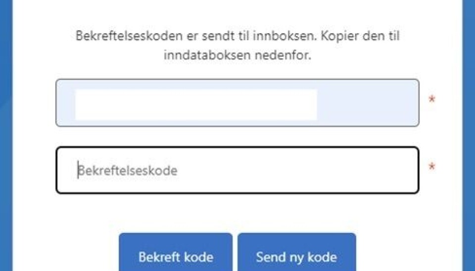 Teknisk tilpassing på nettsiden