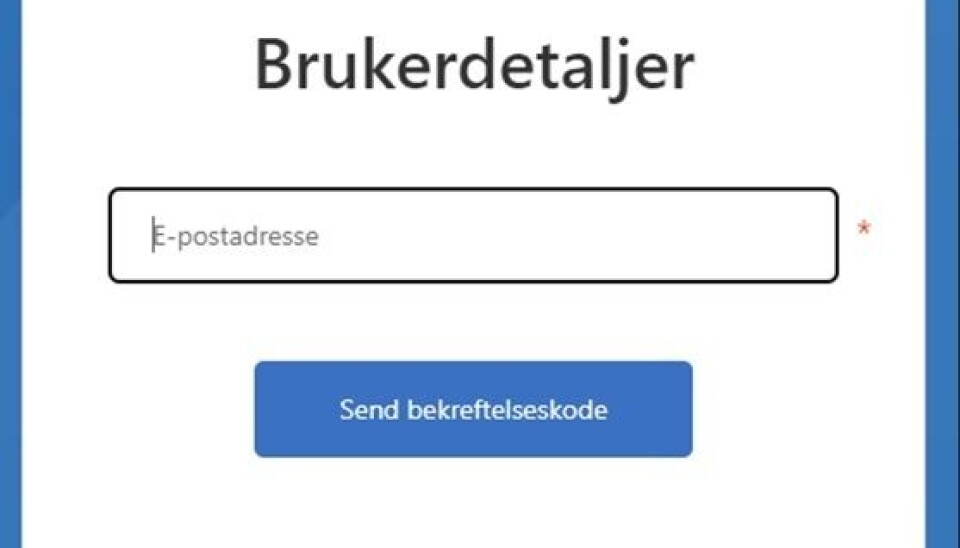 Teknisk tilpassing på nettsiden