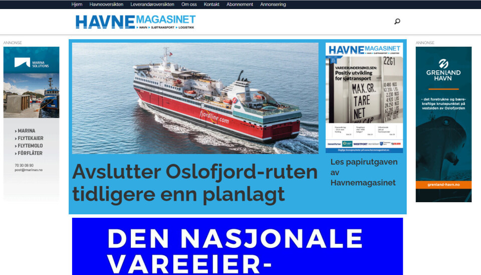 Teknisk tilpassing på nettsiden